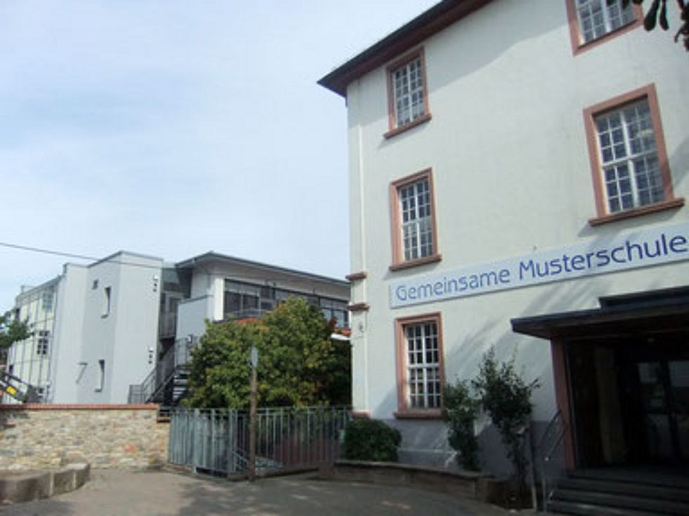 Schulgebäude der Gemeinsamen Musterschule Friedberg